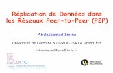 Réplication de Données dans les Réseaux Peer-to-Peer (P2P) · 6 Définitions • « Peer-to-peer computing is the sharing of computers resources and services by direct exchange