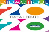 CATALOGUE · 2020-01-08 · RENSEIGNEMENTS GÉNÉRAUX Imprimé au Canada Projets d’édition L’équipe Didactique étudiera avec soin tous les projets d’édition qui lui seront