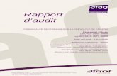 R Rapport d’audit - Com Com Crozon · fiches de non-conformités jointes en annexe de ce rapport. Toutes les fiches des non-conformités non levées lors de l’audit précédent