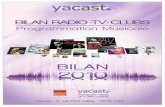 1 – BILAN RADIO...Bilan Radio – TV – Clubs - Année 2010 (Source YACAST) 3 1ère PARTIE Bilan réalisé à partir des diffusions musicales recensées 24 heures sur 24 et 7 jours
