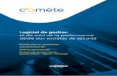 Logiciel de gestion - Aexae · Depuis plus de 20 ans, Comète évolue selon vos besoins et la réglementation en vigueur AEXAE 1 rue de Terre Neuve Bâtiment i - 91940 LES ULIS Tél.