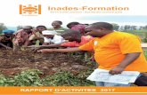 RAPPORT D’ACTIVITES 2017©s-Inades-Formation...et d’arachide du Passoré, Zondoma, Yatenga et Loroum. Ainsi, durant l’année 2017, les acteurs des filières sésame et niébé