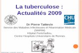 Dr Pierre Tattevin - AEI · COREVIH de Bretagne – 3 novembre 2009 – Tuberculose et VIH. Etude du délai diagnostique au cours de la tuberculose en France – Synopsis. Méthodes.