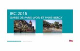 IRC Paris Lyon et Paris Bercy 20.10medias.sncf.com/sncfcom/open-data/IRC/2015 Ile de France/IRC-Paris-Lyon... · • l’ajout de l’EF Thalys en tant que membre de droit pour Paris