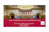 Débat d’orientation des finances publiques pour 2019 · PDF file Débat d’orientation des finances publiques pour 2019 Albéric de Montgolfier, rapporteur général Commission