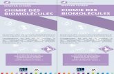 MASTER CHIMIE CHIMIE DES BIOMOLÉCULES · 2018-10-24 · MASTER CHIMIE Chimie des Biomolécules Département Chimie Présentation et Objectifs Le parcours CB@RI (Recherche & Innovation)