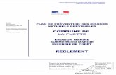 COMMUNE DE LA FLOTTE¨glement_La_Flotte.pdfDirection Départementale des Territoires et de la Mer de Charente-Maritime PPRN de la commune de La Flotte – Règlement 5.1. Ces mesures