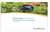Biologie - New Brunswickdéveloppement des guides du programme de biologie pour les élèves de la 11 e et de la 12 année du Canada atlantique, guides qui ont d'ailleurs été mis
