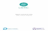 Rapport d’activité du LISTIC...Le projet scientifique du LISTIC a été élaboré lors de la constitution du laboratoire en 2003 en centrant l·activité scientifique sur les systèmes
