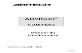 Manuel du gestionnaire CD15002S3 - Overblogddata.over-blog.com/xxxyyy/1/41/69/89/documentations/ARITECH/CD15002/... · Manuel du gestionnaire CD15002 Page 5 COMMENT UTILISER CE MANUEL