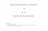 INTRODUCTION A LA SOCIOLOGIE....Définition. Sociologie:La sociologie est l'étude qui se veut scientifique du social. En tant que tel, soit au niveau élémentaire des relations interpersonnelles,