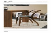 ARLEKIN - Porada2).pdfARLEKIN Design E. Gottein - G. F. Coltella SEDIA | CHAIR AKN Design E. Gottein - G. F. Coltella SA CHAIR Chair with frame in solid canaletta walnut and cover