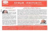 cfdt-orangelorraine.comcfdt-orangelorraine.com/wp-content/uploads/2018/07/DejaDemain_2018_N26.pdf · Avec le « new deal » I'état reporte les échéances de renouvellement des licences