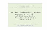 “La sociologie comme moment anti-utilitariste de la …classiques.uqac.ca/.../Socio_moment_anti-utilitariste.docx · Web viewUn article publié dans la Revue du MAUSS, 2004/2, no