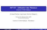 INF157 - Utilisation des Réseaux - Licence 3 Informatiquedept-info.labri.fr/~thibault/Reseau/INF157-CM1.pdf · 1/49 INF157 - Utilisation des Réseaux Licence 3 Informatique Arnaud