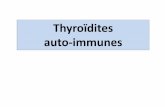 Thyroidites autoimmunes DU 2019 [Mode de …...Thyroïdite silencieuse et thyroïdite du post partum 1% des causes de thyrotoxicose Evolution triphasique: Hyperthyroïdie transitoire-hypothyroïdie-euthyroidie