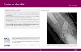INFORMATIONS CLEFS IMAGE CLEF - UCLouvain · 2018-08-29 · culière pour chaque type de fracture). En regard de la partie distale de la jambe et de la cheville, il y a une douleur
