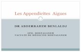 Les Appendicites Aiguesuniv.ency-education.com/uploads/1/3/1/0/13102001/semio3an27-appendi... · Definition Inflammation aigue de l’appendice. C’est l’urgence chirurgicale la