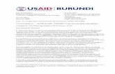 Activité de Santé - U.S. Embassy in Burundi · de prévention du VIH et de la violence et améliorer la progression scolaire et la stabilité économique des ... (VBG) en mettant