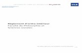 Règlement d’ordre intérieur - Université libre de Bruxellesphiloscsoc.ulb.be/sites/default/files/roi_phisoc... · 2017-12-21 · Centres de recherche ... Centre de Recherches