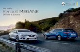 Nouvelle Renault MEGANENouvelle Renault MEGANE se reconnaît au premier coup d‘œil. Ses feux de jour dotés de la technologie LED lui donnent un regard affûté. À l‘arrière,
