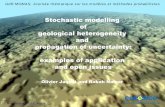 Stochastic modelling of geological heterogeneity and ...mmc2. ... Spatio-temporal process random walk Stochastic model Image of the geometry of karst networks Case 1: karst. ... Faille