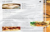 LA CHINEkokping.fr/wp-content/uploads/2018/03/kok-ping-menu.pdf · 2018-03-05 · LA CHINE VIANDES ET VOLAILLES MEATS AND POULTRY Poulet aigre-douce..... 15,00 € Sweet and sour