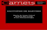 EXOTOPIES DE BARTHES ne suis pas contemporaine de Roland Barthes. J¢â‚¬â„¢avais onze ans quand il est mort