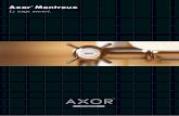 Axor Montreux - Hansgrohe · 2018-06-18 · 14 Axor Montreux M ode, musique, architecture, décoration : dans tous ces domaines, le mélange des styles est au goût du jour. Les lignes