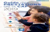 Guide PRESTATIONS de la CAF 2019 · Les allocations familiales (Af), p. 16 > À partir du troisième enfant : Le complément familial (Cf), p. 17 IMPORTANT . 6 7 Élever ses enfants