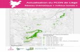 Actualisation du PCDN de Liège ... Actualisation du PCDN de Liège Réseau thématique « milieux boisés » Ville de Liège Forêt de feuillus, ZCc Forêt de feuillus, ZCr Forêt