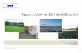 Rapport d’activités 2017 du SAGE du LAY Annuel CLE_2017.pdf · Rappot d’activités annuel 2017 5 AY Figure 2 : périmètre du SAGE du Lay – version de 2016 en vert, version