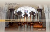 françois couperin the complete organ masses · 1 2:20 Plein chant du premier Kyrie, en Taille. Kyrie eleison ... the organ was one tonal unit. What results is an ... while the art