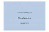 Formation PMSI SSRsites.isped.u-bordeaux2.fr/CRIMA/Portals/0/Documents/Acces_RESERVE/... · Cas n°1 Mme D.Y (95 ans) Données cliniques du séjour (24 semaines) HDM : Chute responsable