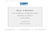 Les Certificats X.509 et les CRLs de l'IGC-CPS2ter · PDF file ASIP-Santé IGC-CPS2ter - Les Certificats et CRLs Version 1.0 10 février 2011 Document ASIP-Santé Page 6 / 54 4 Format