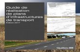 Guide de réalisation de plans d’infrastructures de transport · 2017-05-31 · 1.2 STATUT D’UN PLAN Le statut d’un plan indique la finalité pour laquelle ce dernier est créé.