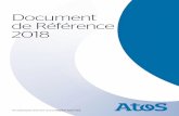 ATOS | Document de Référence 2018 · 2019-04-11 · document de référence2018 incluant le rapport financier annuel ATOS | Document de Référence 2018 1 La présente version du