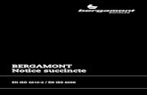BERGAMONT Notice succincte · 2016-08-31 · 02 03 FRANÇAIS FRANÇAIS 1 3 2 4 5 6 1 Selle 2 Tige de selle 3 Dispositif de fixation de tige de selle 417 Porte-bagages 5 Éclairage