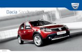 Dacia Sandero Stepway · 2017-03-24 · Sandero Stepway passe partout… sans jamais passer inaperçue. Dotée de tous les atouts de Dacia Sandero, Step way est spacieuse, confortable,