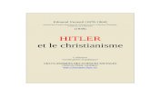 Hitler et le christianismeclassiques.uqac.ca/.../Hitler_et_le_christianisme.docx · Web viewLe fascisme italien peut, lui, faire sa paix avec l’Église catholique. Car les Italiens,