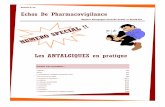 Echos De Pharmacovigilance · 2019-02-13 · Echos De Pharmacovigilance Régions Bourgogne-Franche-Comté et Grand-Est ... le marché de l’antalgie a été remodelé en 2011 suite