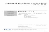 Document Technique d’Application Référence Avis Technique …cluster006.ovh.net/~flonrjkx/lib/ckeditor/USERFILES/File/... · 2013-05-24 · profilés en aluminium à rupture de