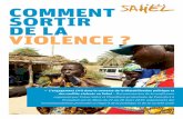 COMMENT SORTIR DE LA VIOLENCE · COMMENT SORTIR DE LA VIOLENCE ? > L’engagement civil dans le contexte de la déstabilisation politique et des conflits violents au Sahel –Documentation