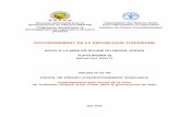 GOUVERNEMENT DE LA RÉPUBLIQUE TUNISIENNENEPAD – Programme détaillé pour le développement de l’agriculture africaine Tunisie: Profil de projet d’investissement « Aménagement