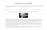 SERVIAM 009 : La prière de Jean XXIII pour les Juifs ...nostra- Giornale Mgr Capovilla - et la première fois qu'il fut rendu public, il fut promptement démenti ». L'épisode entier
