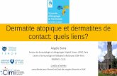 Dermatite atopique et eczéma de contact: quels liens?huep.aphp.fr/.../2017/04/DA-et-dermatites-contact-quels-liens-JAEP-2017... · Une entité particulière: la dermatite allergique
