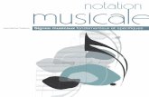 Jean-Michel Tostivint Signes musicaux fondamentaux et … · 2017-10-30 · de la musique. Le niveau de la typographie musicale, beaucoup plus fin, a pour but d'augmenter la lisibilité