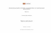 Assessing hydro-climatic uncertainties on hydropower generation - Université Laval · 2018-04-21 · v ABSTRACT This research quantifies the impact of hydrological and climatic uncertainties