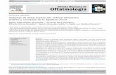 MEXOFT-214; No.of Pages6 ARTICLE IN PRESS Rev Mex Oftalmol ... · Se evaluó agudeza visual lejana, intermedia y cercana al mes de la cirugía, así como la presencia de disfotopsias