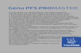Genu PFS PROMASTER - blu medical · Genu PFS PROMASTER (T350451) Knieorthese mit Gelenkschienen und Patella-Zugsystem Zweckbestimmung: Die Genu PFS PROMASTER ist eine Knieorthese